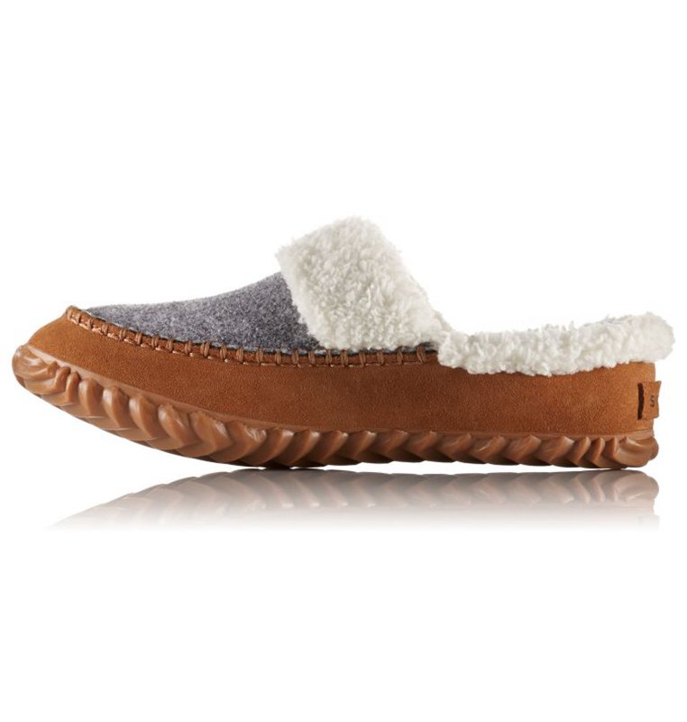 Womens Slippers Brown/Grey - Sorel Out N About™ - 819-SKABOW
